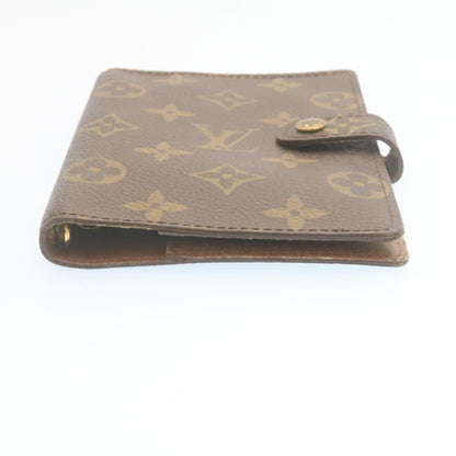 LOUIS VUITTON Monogram Agenda PM Day Planner Cover R20005 LV yk3946