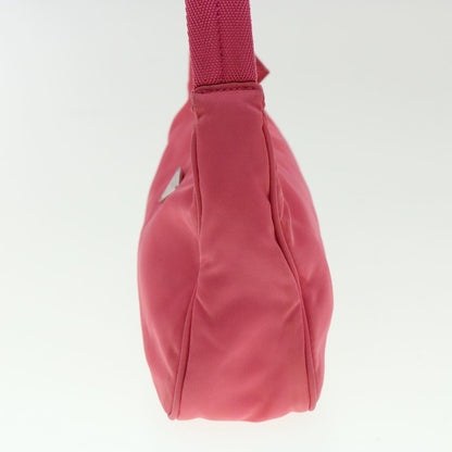 Prada Hand Bag Nylon Pink  yk4885