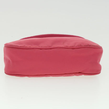 Prada Hand Bag Nylon Pink  yk4885