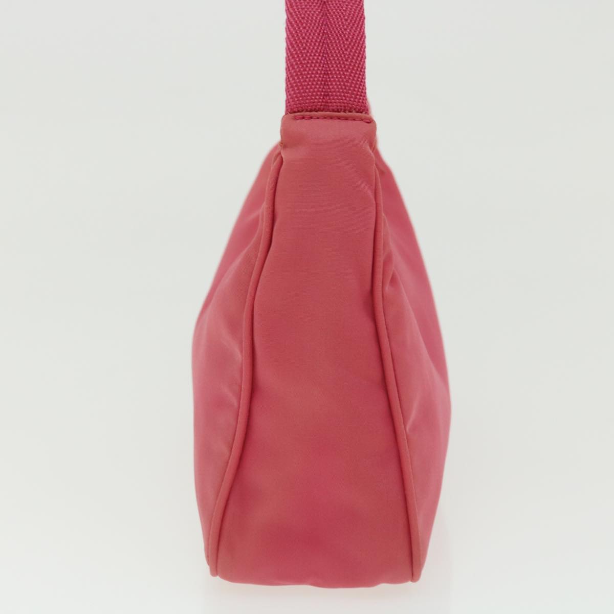 PRADA Hand Bag Nylon Pink Auth yk4950