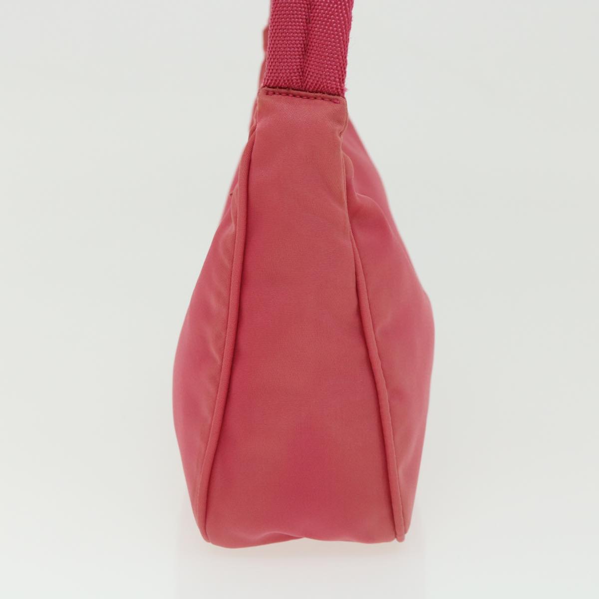 PRADA Hand Bag Nylon Pink Auth yk4950