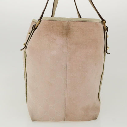 GUCCI GG Canvas Sherry Line Shoulder Bag 2Set Pink Beige  yk5006