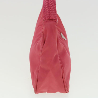 Prada Hand Bag Nylon Pink  yk5469