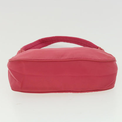 Prada Hand Bag Nylon Pink  yk5469