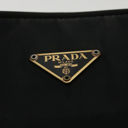 Prada Semi-Shoulder Shoulder Bag Nylon Black BR0140  yk5703