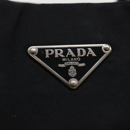 Prada Tote Bag Nylon Black  yk5747