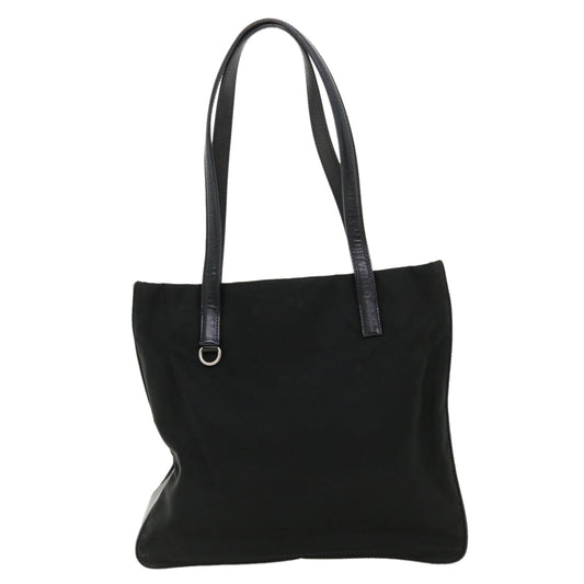 Prada Tote Bag Nylon Black  yk5747