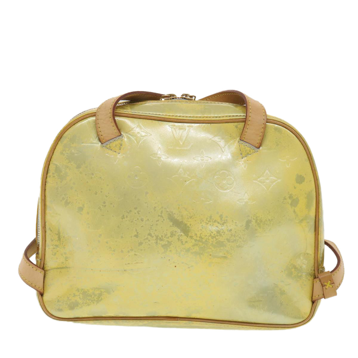 LOUIS VUITTON Monogram Vernis Marley Backpack Gris M91038 LV yk6191B