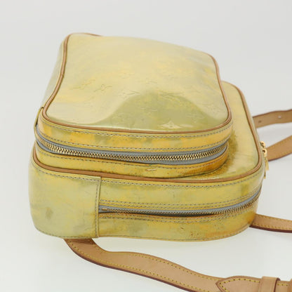 LOUIS VUITTON Monogram Vernis Marley Backpack Gris M91038 LV yk6191B