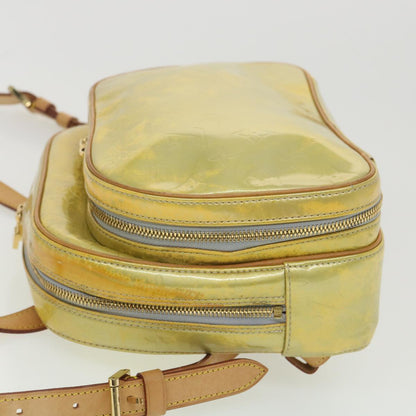 LOUIS VUITTON Monogram Vernis Marley Backpack Gris M91038 LV yk6191B