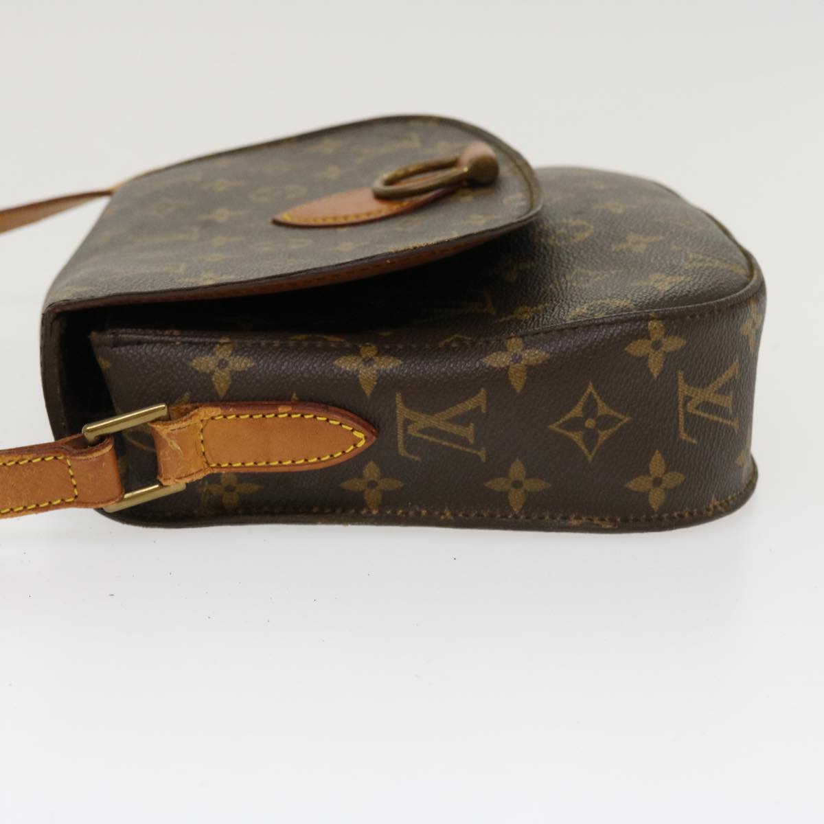 LOUIS VUITTON Monogram Saint Cloud GM Shoulder Bag M51242 LV yk6202B