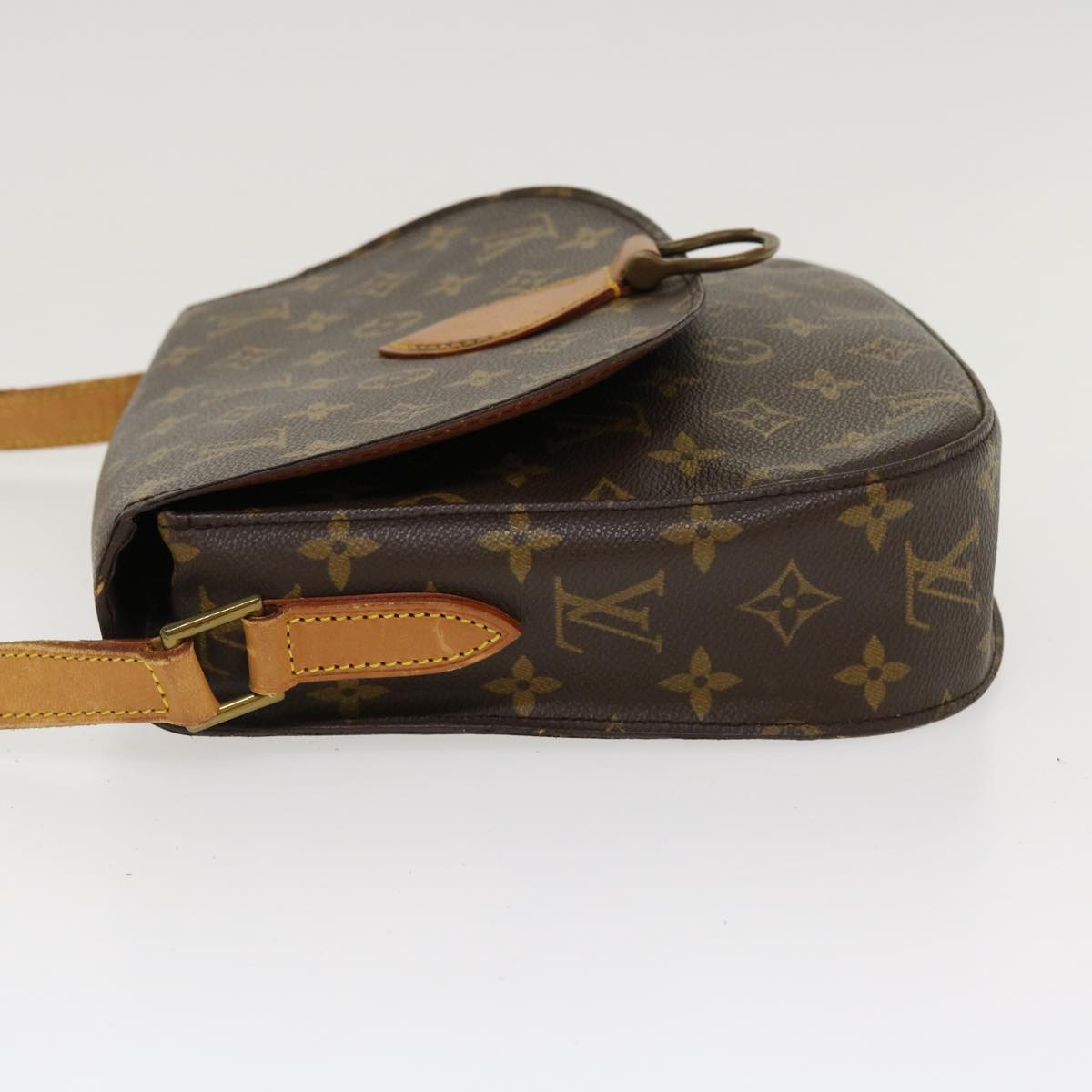 LOUIS VUITTON Monogram Saint Cloud GM Shoulder Bag M51242 LV yk6203B