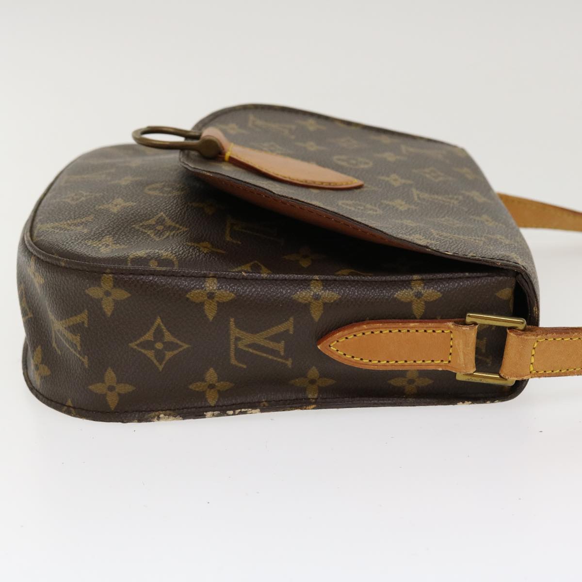 LOUIS VUITTON Monogram Saint Cloud GM Shoulder Bag M51242 LV yk6203B