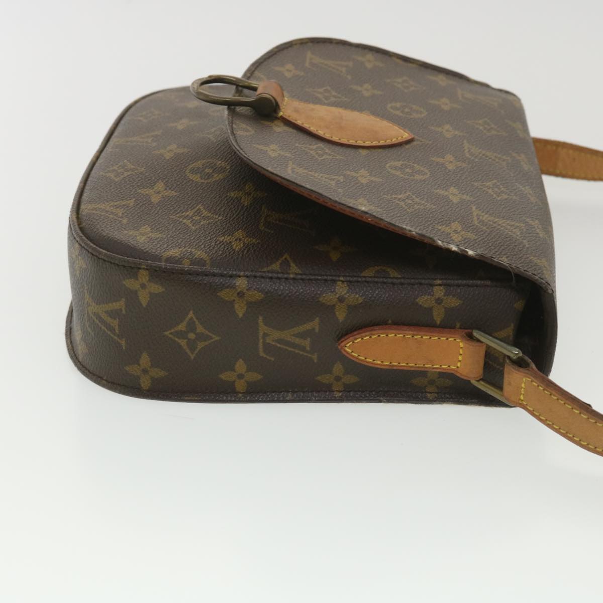 LOUIS VUITTON Monogram Saint Cloud GM Shoulder Bag M51242 LV yk6305