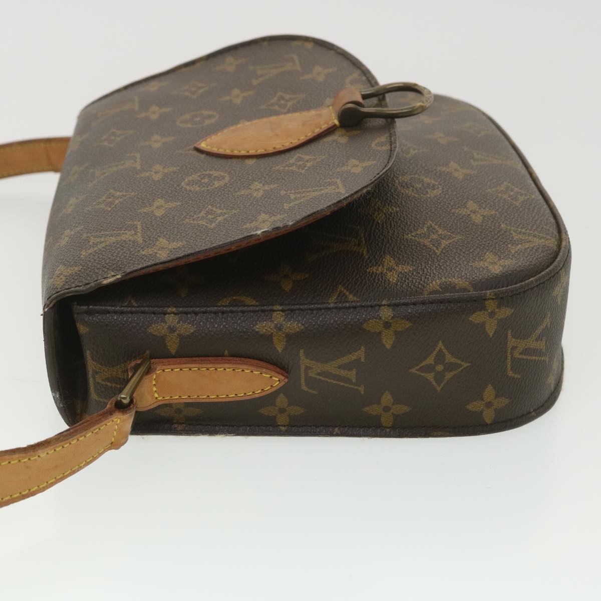 LOUIS VUITTON Monogram Saint Cloud GM Shoulder Bag M51242 LV yk6305