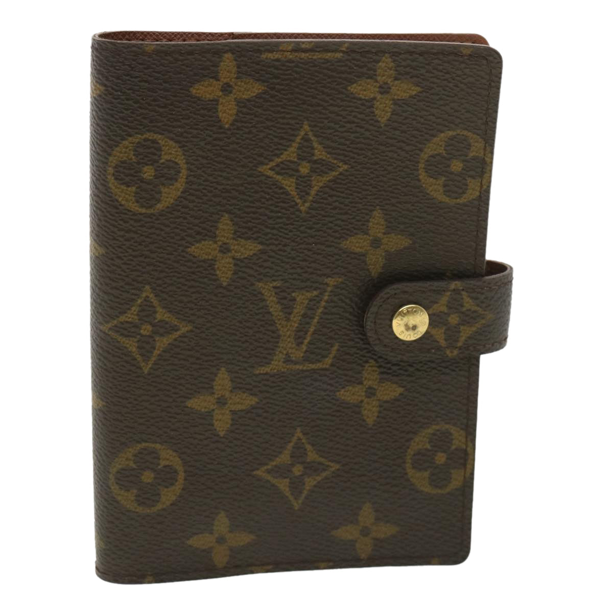 LOUIS VUITTON Monogram Agenda PM Day Planner Cover R20005 LV yk6306