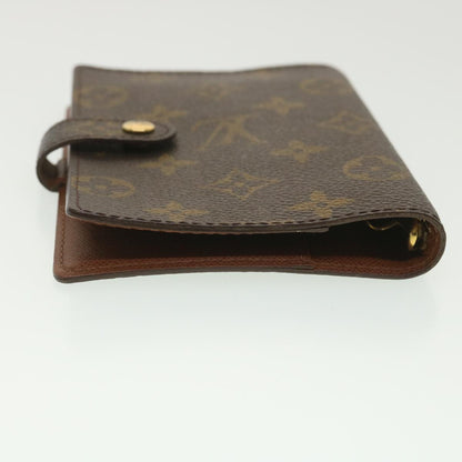 LOUIS VUITTON Monogram Agenda PM Day Planner Cover R20005 LV yk6306