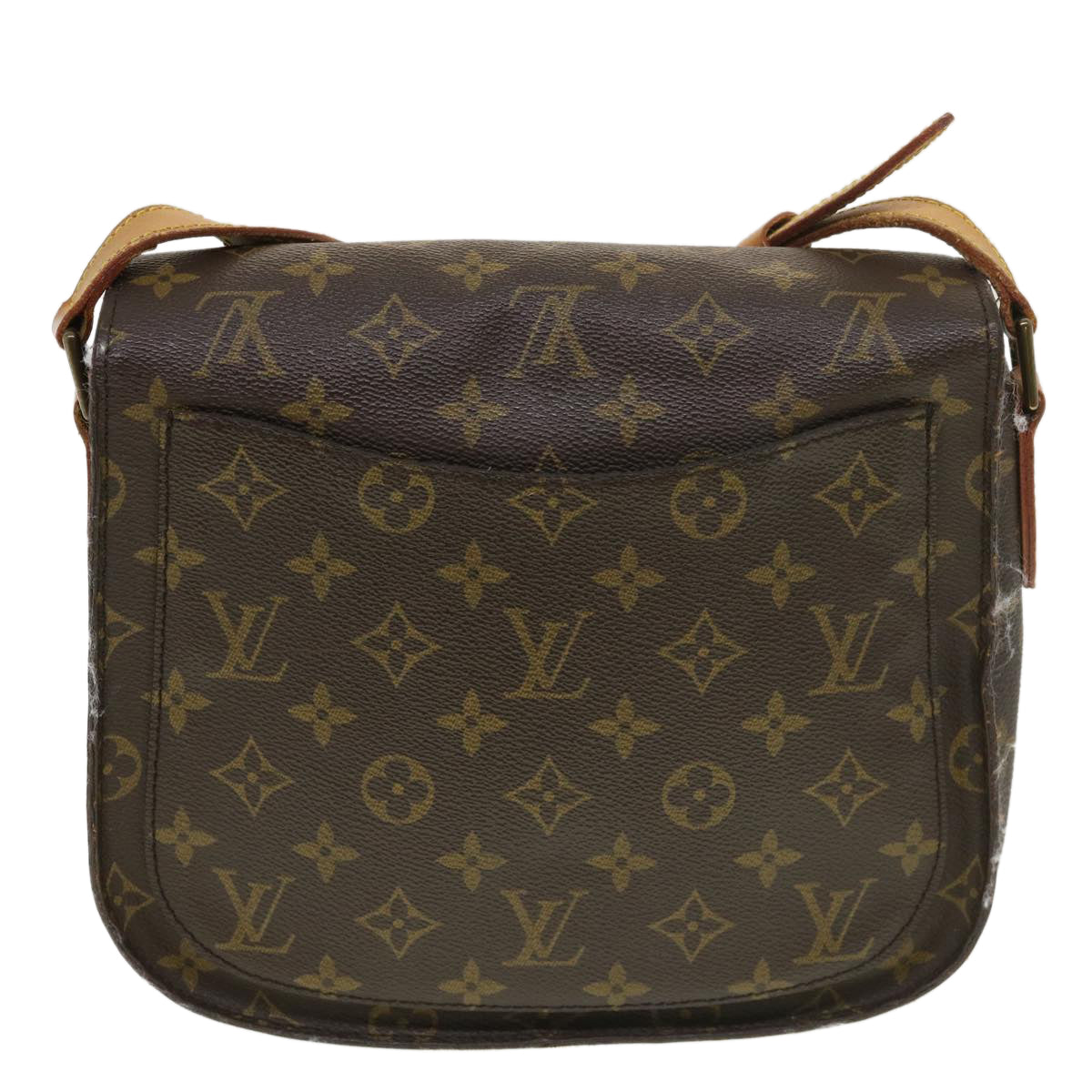LOUIS VUITTON Monogram Saint Cloud GM Shoulder Bag M51242 LV yk6314B
