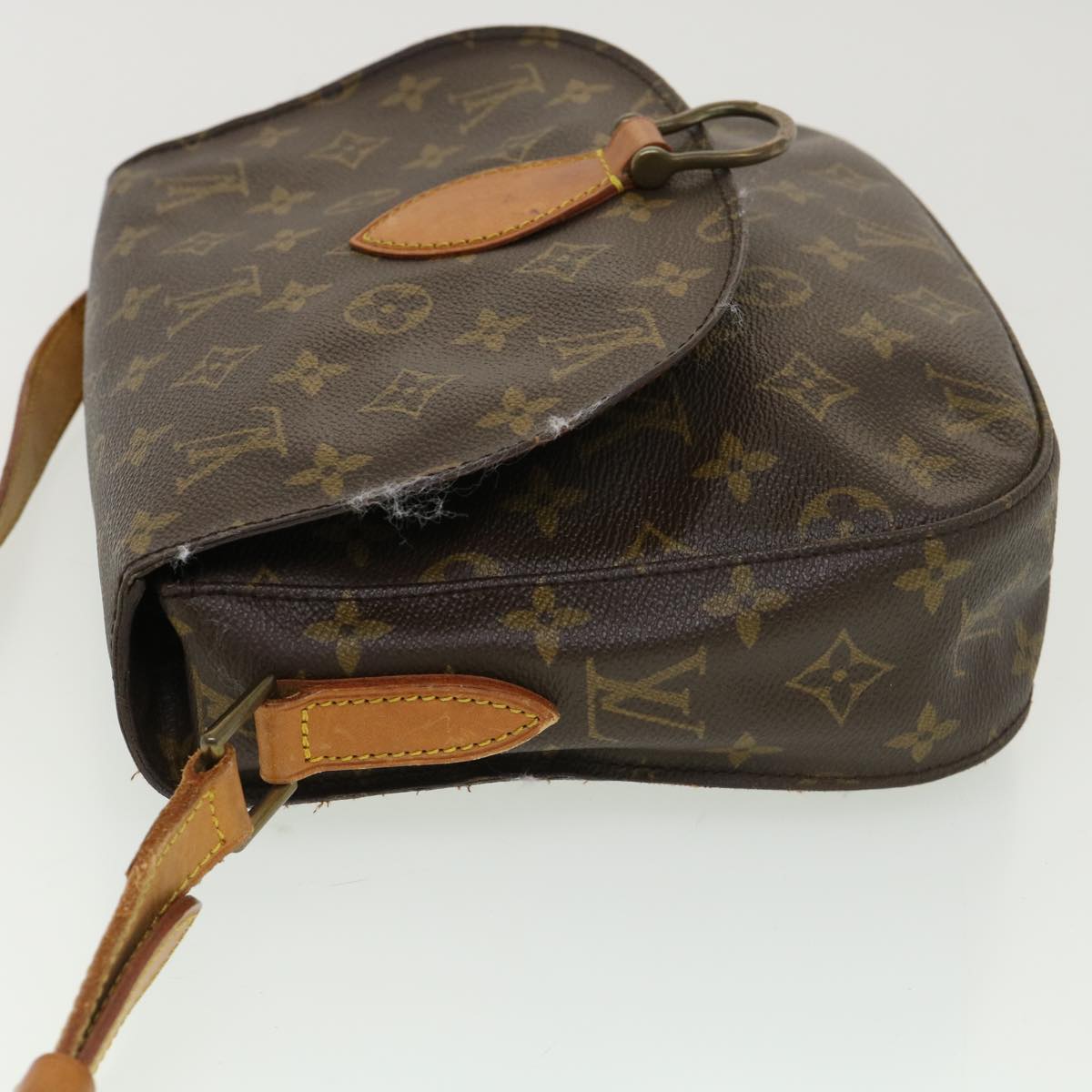 LOUIS VUITTON Monogram Saint Cloud GM Shoulder Bag M51242 LV yk6314B