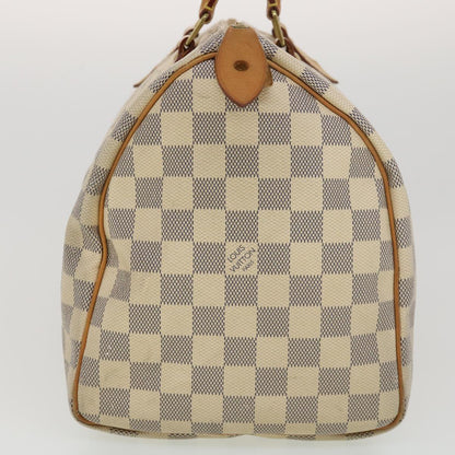 LOUIS VUITTON Damier Azur Speedy 30 Hand Bag N41533 LV yk6317B