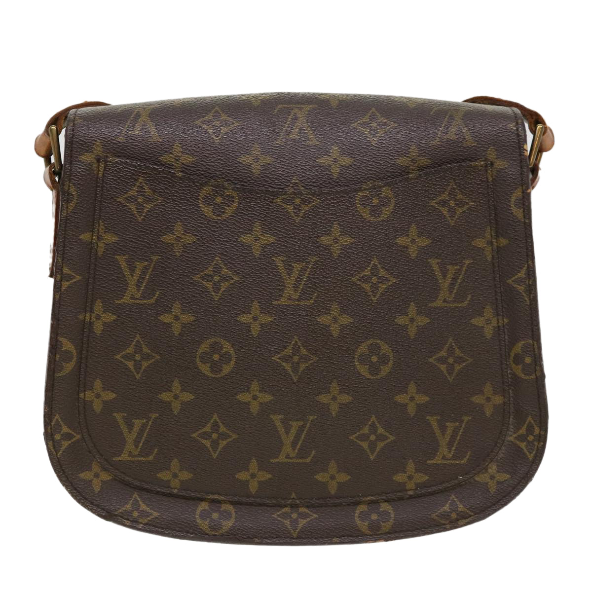 LOUIS VUITTON Monogram Saint Cloud GM Shoulder Bag M51242 LV yk6330