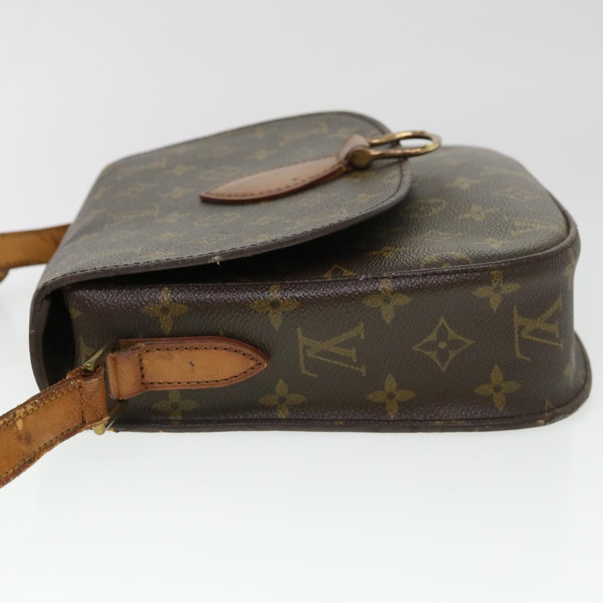 LOUIS VUITTON Monogram Saint Cloud GM Shoulder Bag M51242 LV yk6330