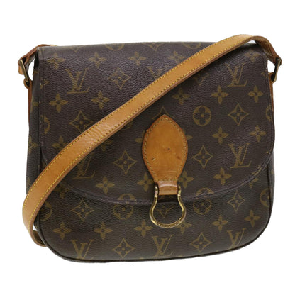 LOUIS VUITTON Monogram Saint Cloud GM Shoulder Bag M51242 LV yk6332