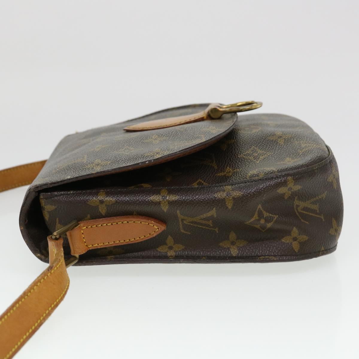 LOUIS VUITTON Monogram Saint Cloud GM Shoulder Bag M51242 LV yk6332