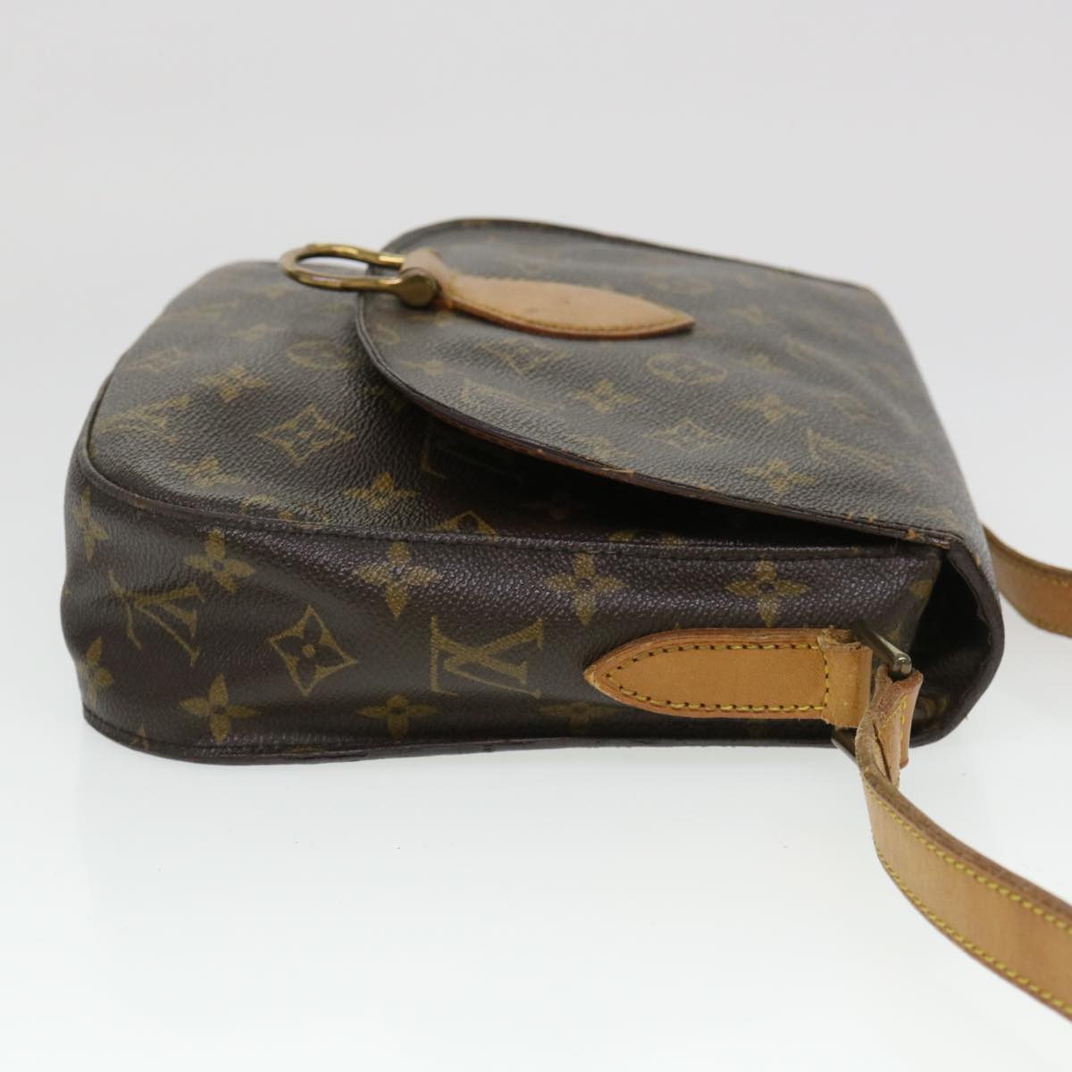 LOUIS VUITTON Monogram Saint Cloud GM Shoulder Bag M51242 LV yk6332