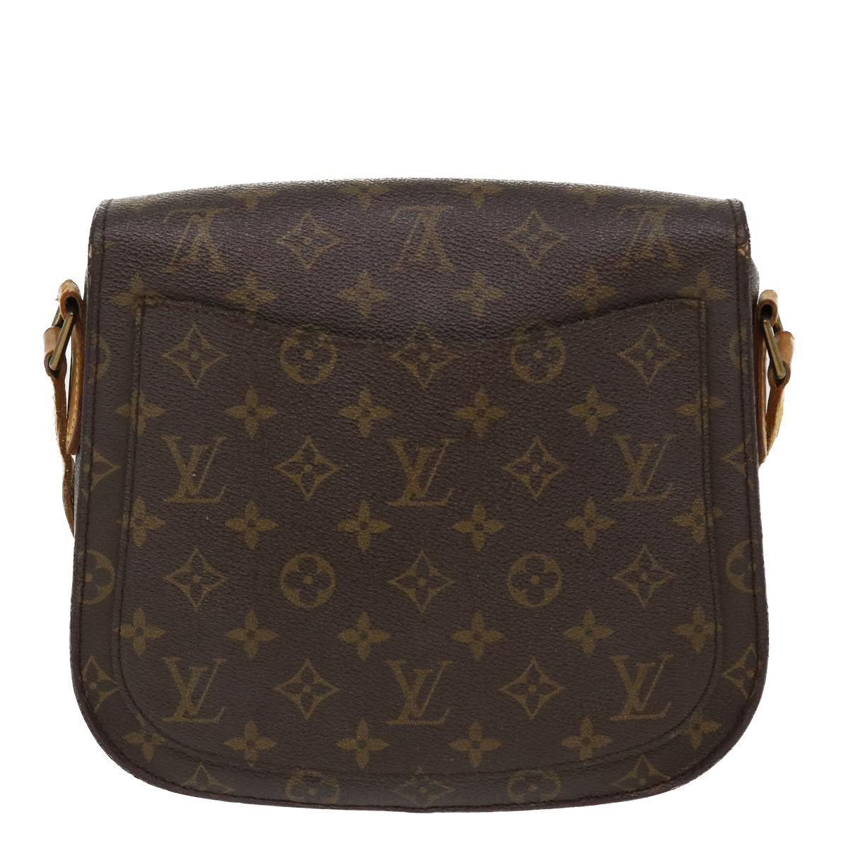 LOUIS VUITTON Monogram Saint Cloud GM Shoulder Bag M51242 LV yk6346