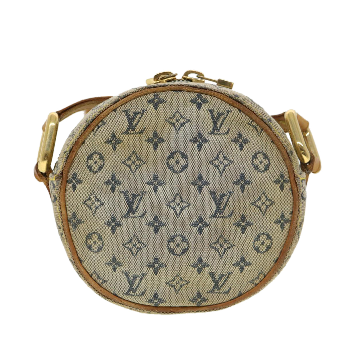 LOUIS VUITTON Monogram Mini Jeanne PM Shoulder Bag Blue M92001 LV yk6347