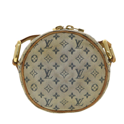 LOUIS VUITTON Monogram Mini Jeanne PM Shoulder Bag Blue M92001 LV yk6347
