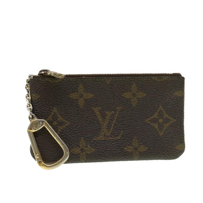 LOUIS VUITTON Monogram Pochette Cles Coin Purse M62650 LV yk6348