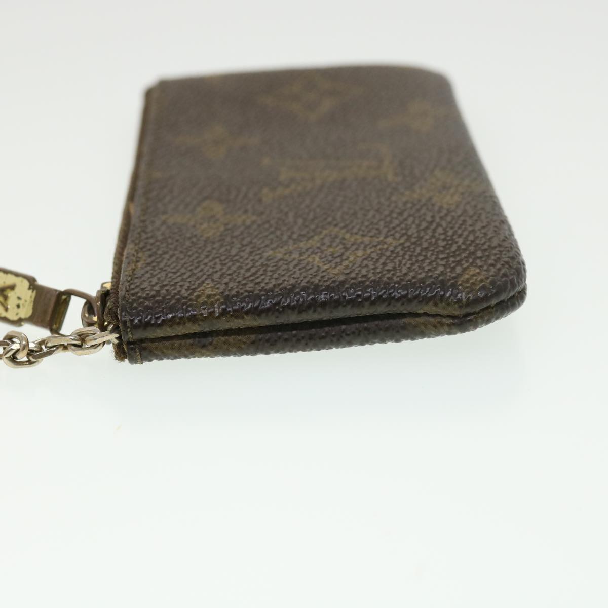 LOUIS VUITTON Monogram Pochette Cles Coin Purse M62650 LV yk6348