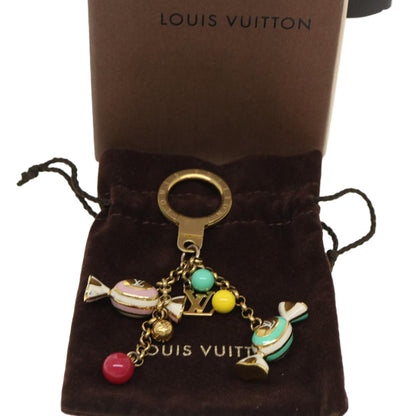 LOUIS VUITTON Porte Cles Delice Candy Key Holder Gold M65999 LV yk6358