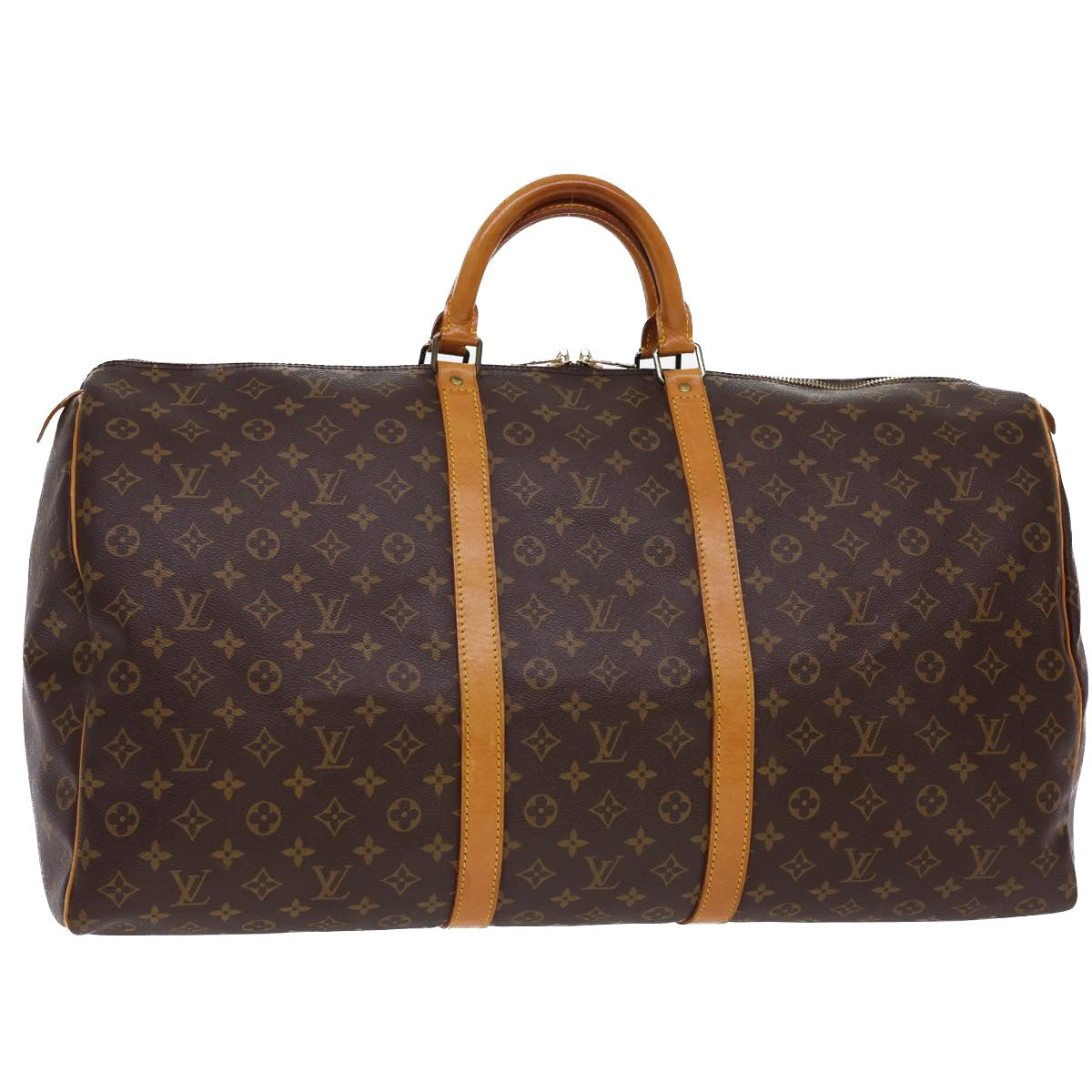 LOUIS VUITTON Monogram Keepall 60 Boston Bag M41422 LV yk6376