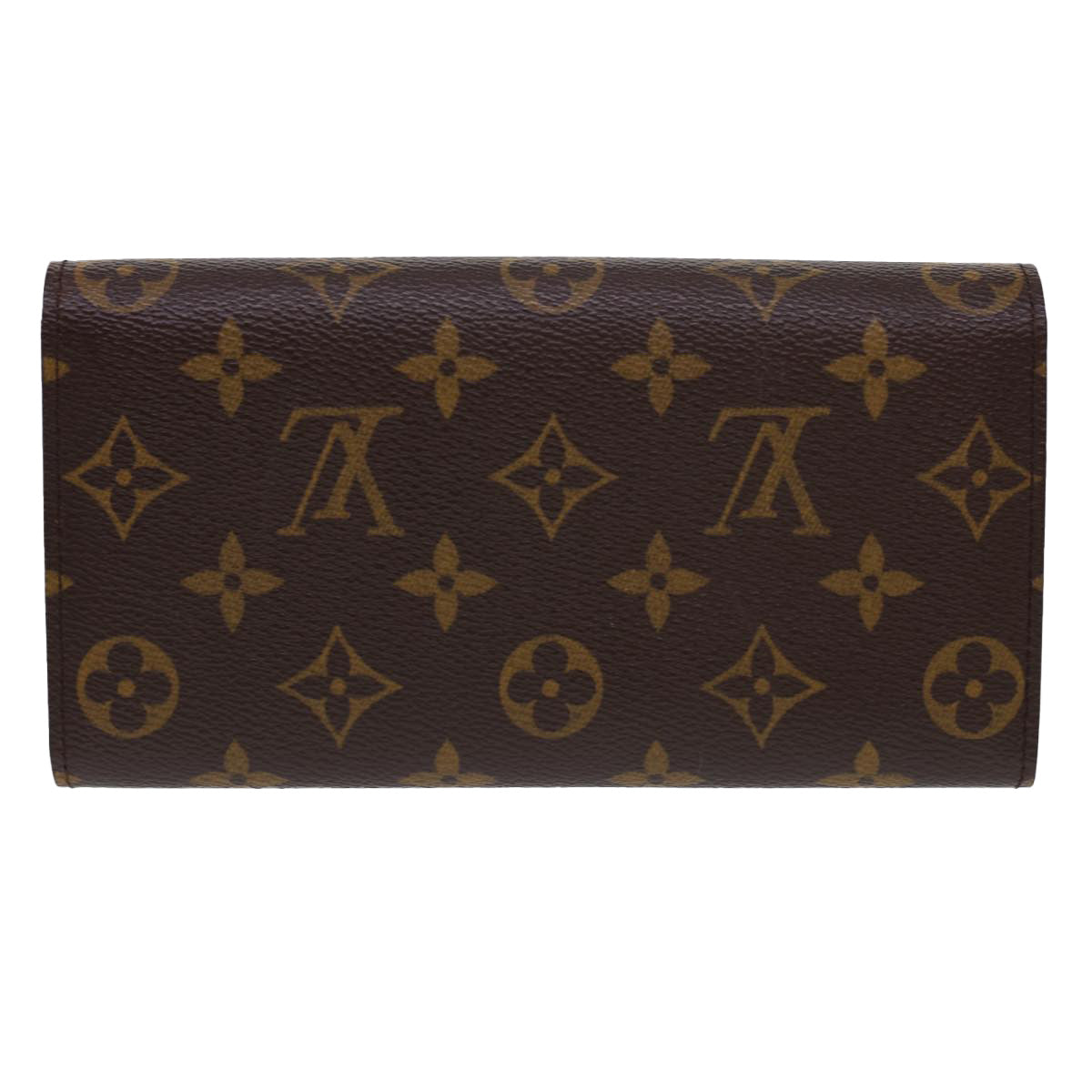 LOUIS VUITTON Monogram Portefeiulle Sarah Long Wallet M66556 LV yk6395