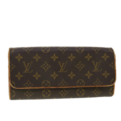 LOUIS VUITTON Monogram Pochette Twin GM Shoulder Bag M51852 LV yk6400