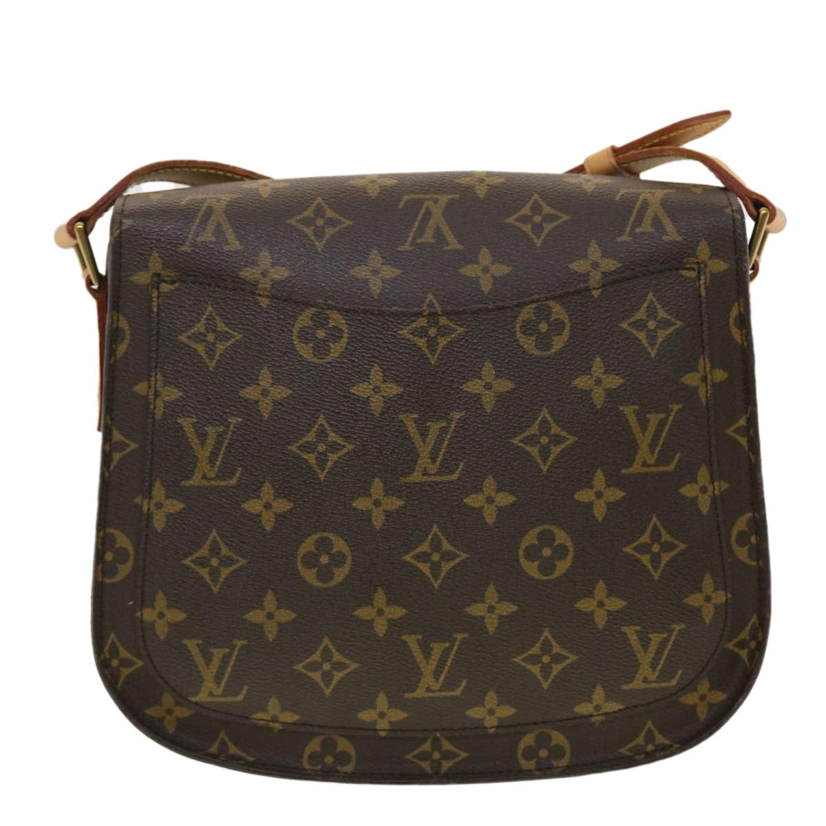 LOUIS VUITTON Monogram Saint Cloud GM Shoulder Bag M51242 LV yk6433