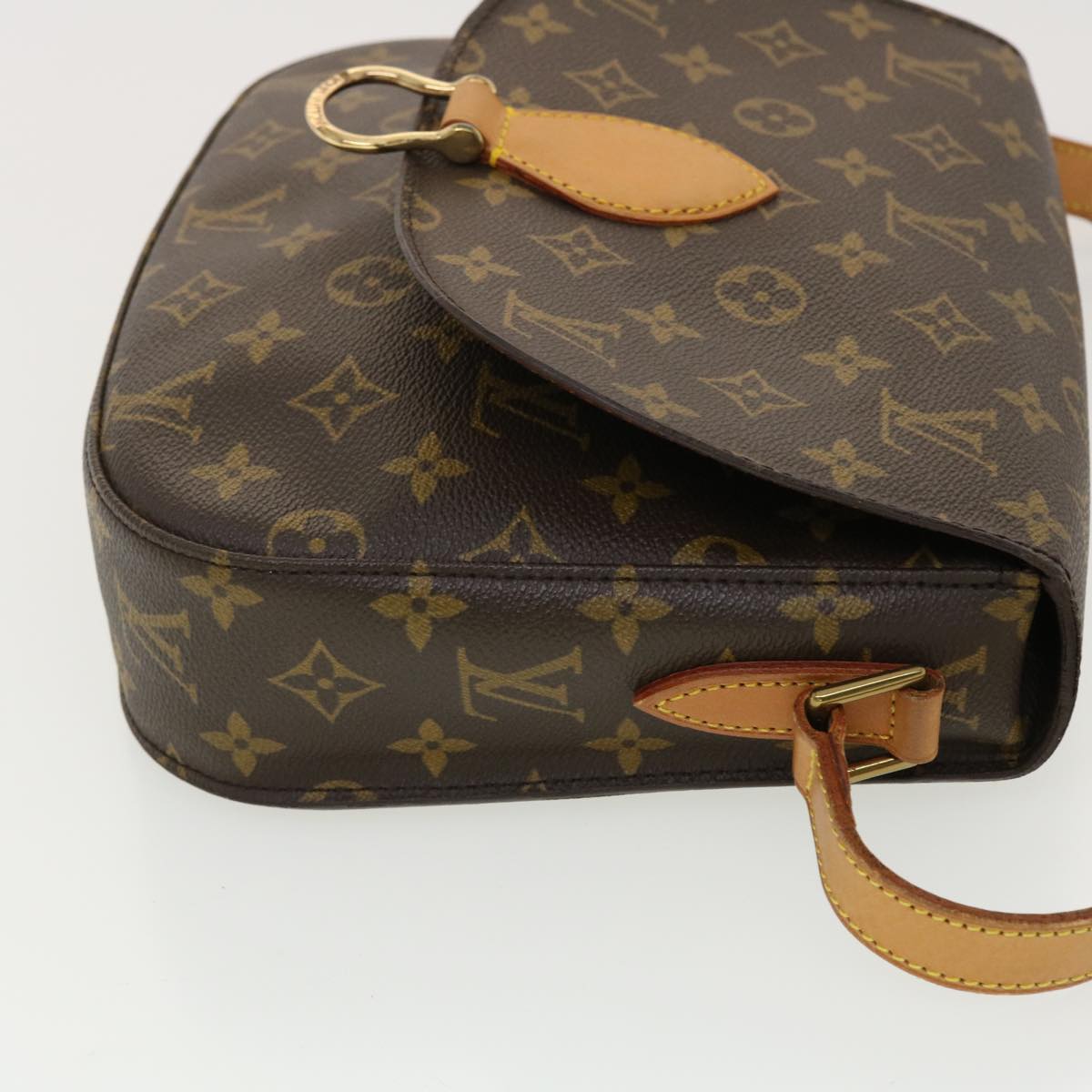 LOUIS VUITTON Monogram Saint Cloud GM Shoulder Bag M51242 LV yk6433