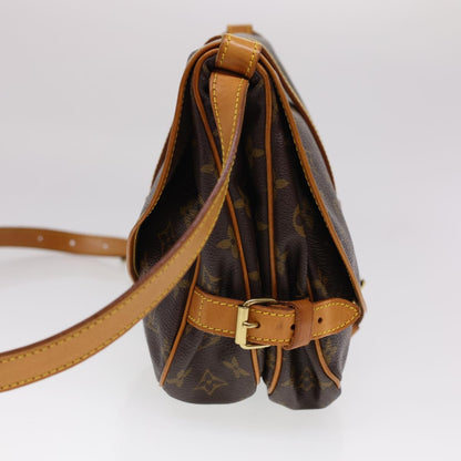 LOUIS VUITTON Monogram Saumur 30 Shoulder Bag M42256 LV yk6438
