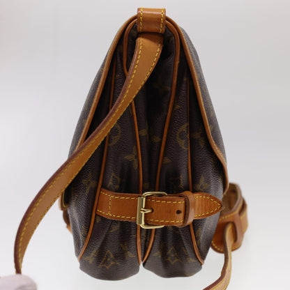 LOUIS VUITTON Monogram Saumur 30 Shoulder Bag M42256 LV yk6438