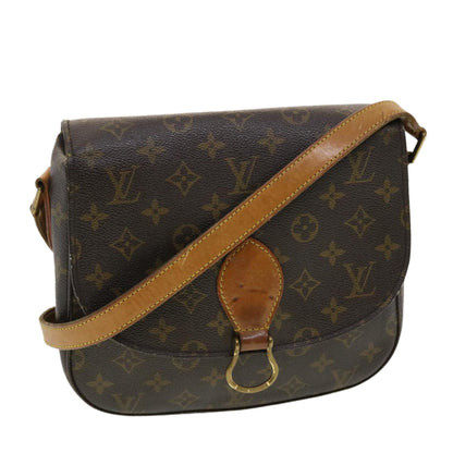 LOUIS VUITTON Monogram Saint Cloud GM Shoulder Bag M51242 LV yk6448