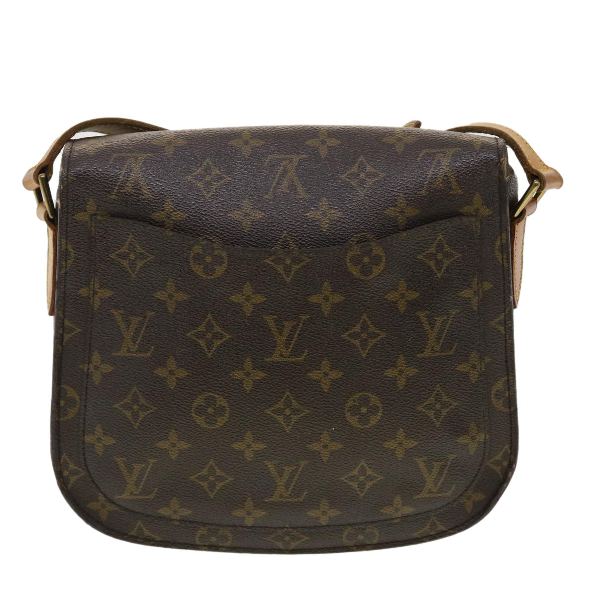 LOUIS VUITTON Monogram Saint Cloud GM Shoulder Bag M51242 LV yk6448