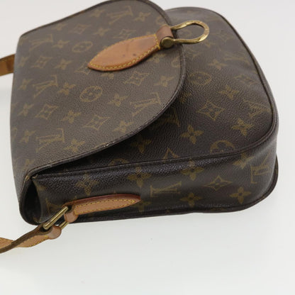 LOUIS VUITTON Monogram Saint Cloud GM Shoulder Bag M51242 LV yk6448