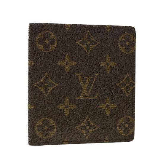 LOUIS VUITTON Monogram Porte Billets 10 Cartes Credit Wallet M60883 yk6451