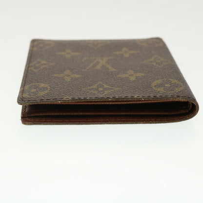 LOUIS VUITTON Monogram Porte Billets 10 Cartes Credit Wallet M60883 yk6472