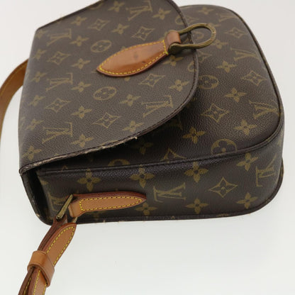 LOUIS VUITTON Monogram Saint Cloud GM Shoulder Bag M51242 LV yk6475