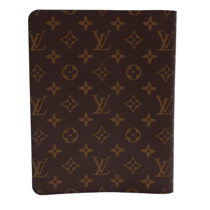 LOUIS VUITTON Monogram Agenda Bureau Day Planner Cover R20100 LV yk6506