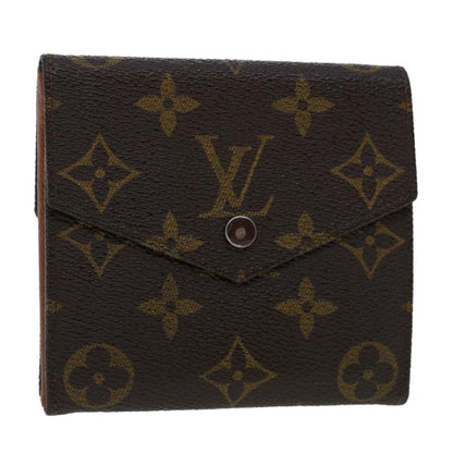 Louis Vuitton Monogram Porte Monnaie Bier Cartes Crdit Wallet M61652 LV yk7394B